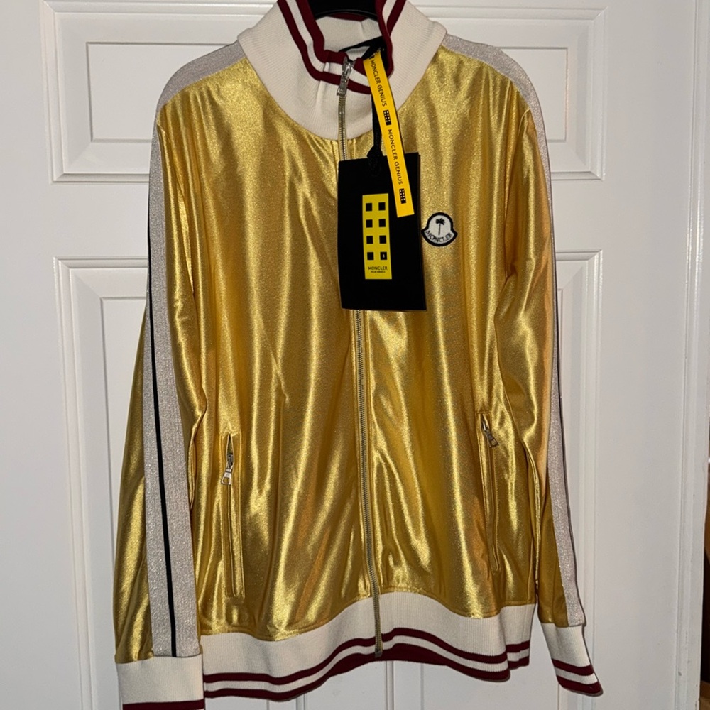 New moncler palm angels zip up